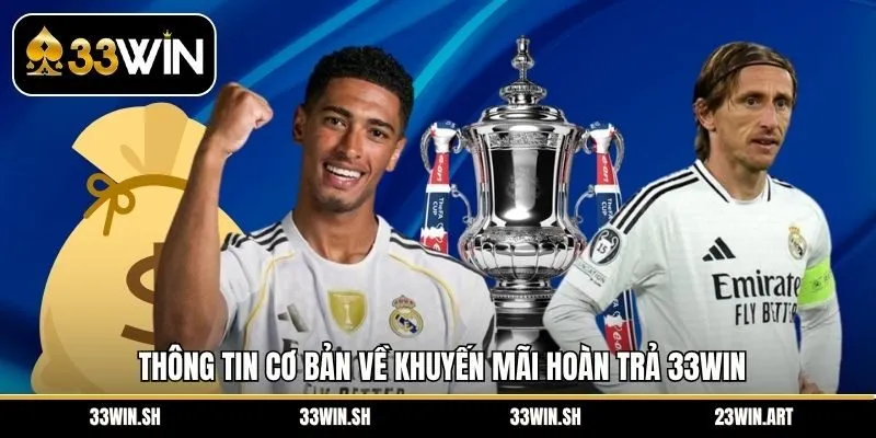 Thông tin cơ bản về khuyến mãi hoàn trả 33Win