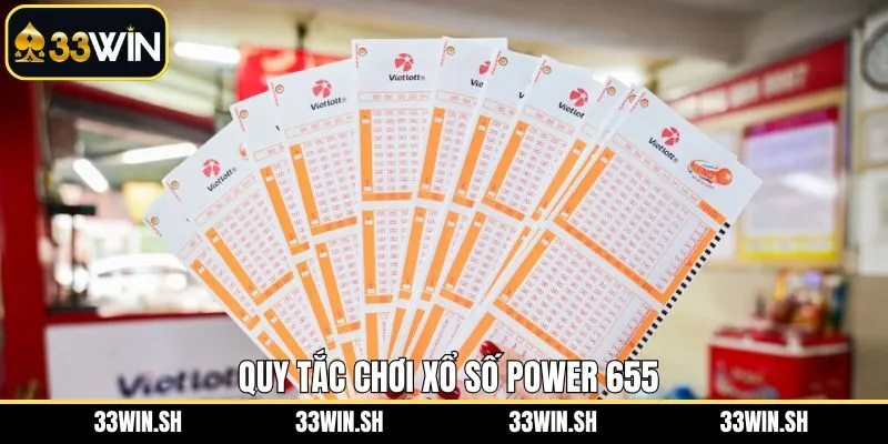Quy tắc của xổ số Power 655